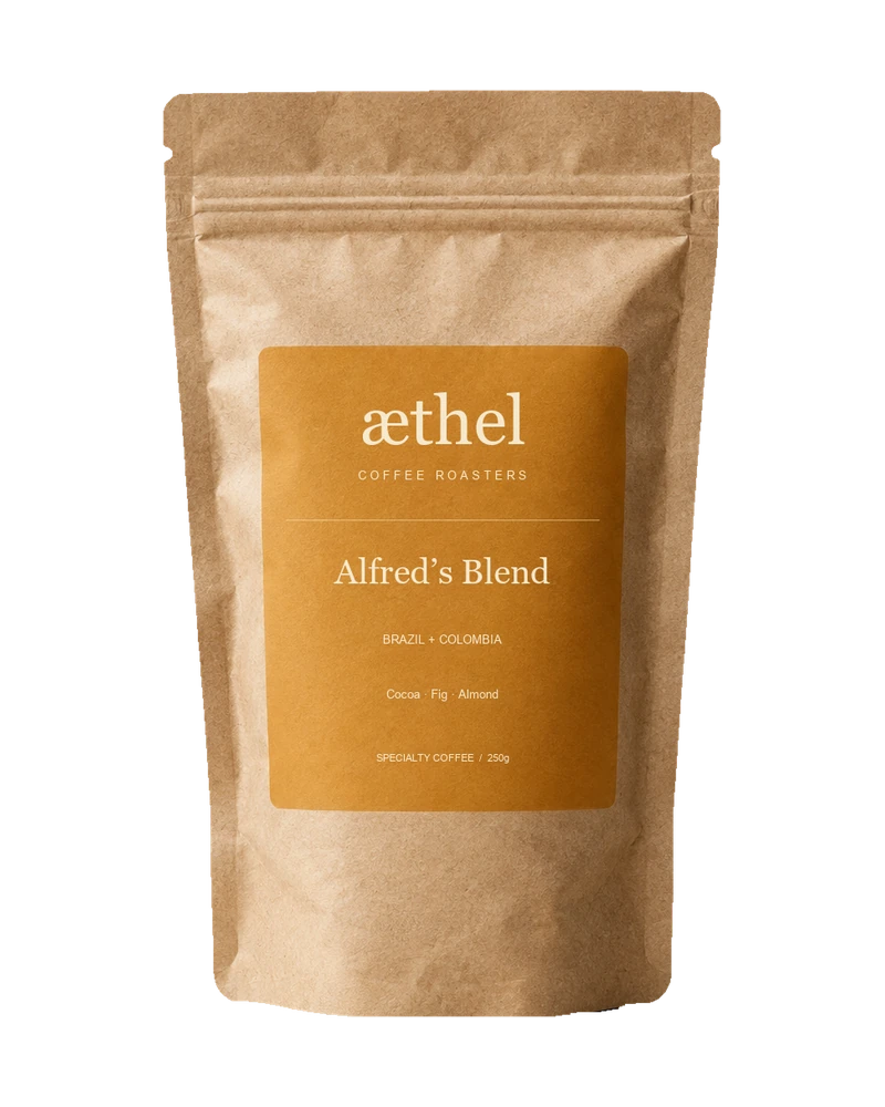 Alfred's Blend coffee bag